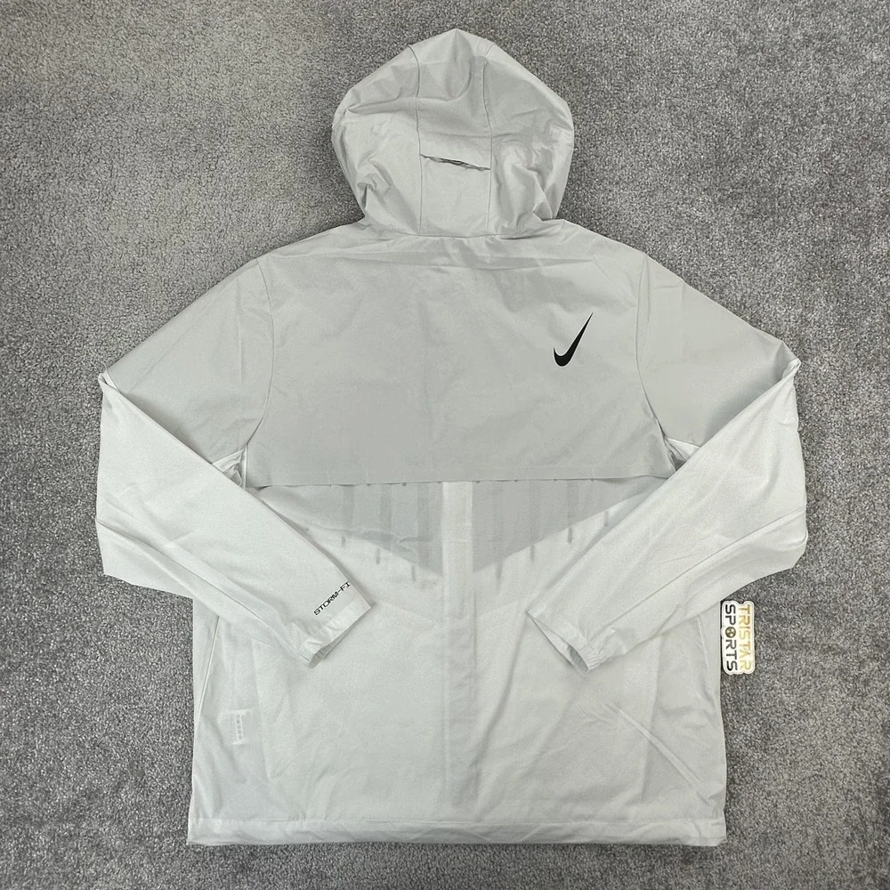 Nike Storm-FIT Aerogami Jacket Mens XL Hooded Running Windbreaker FZ9039-121